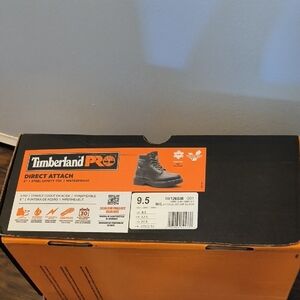 New Timberland PRO Direct Attach Black Boots